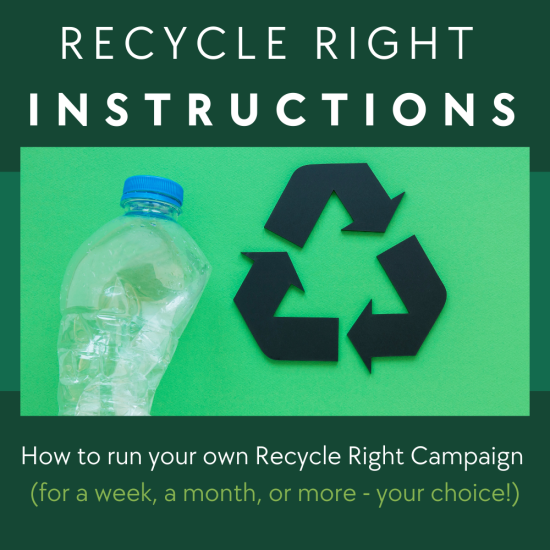 Recycle Right Instructions