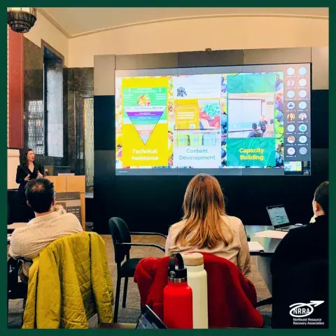 A presentation at the EPA Grantee Celebration 2023 in Boston, MA
