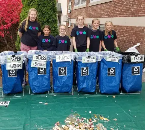 Fuller School Girl Scouts at TOLD