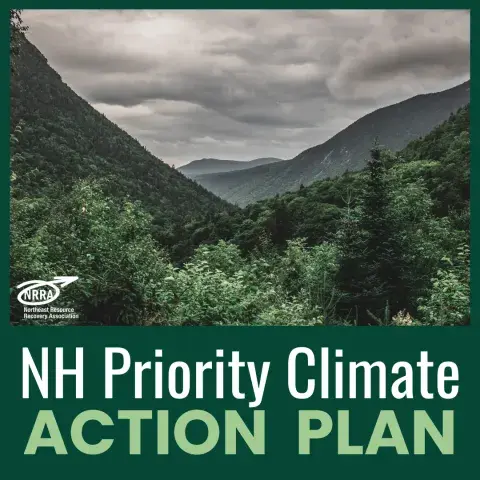 NH Priority Climate Action Plan Submitted to EPA with image of mountains