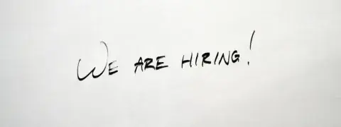 We are Hiring