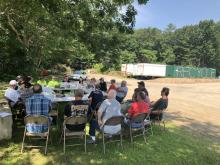 Outdoor meeting