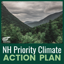 NH Priority Climate Action Plan Submitted to EPA with image of mountains