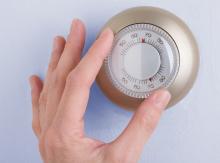 Dial thermostat