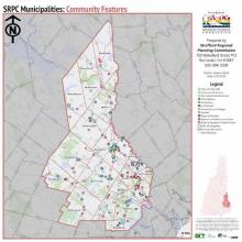 map of Strafford Regional Planning Commission