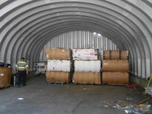 Rollinsford Bales of Cardboard