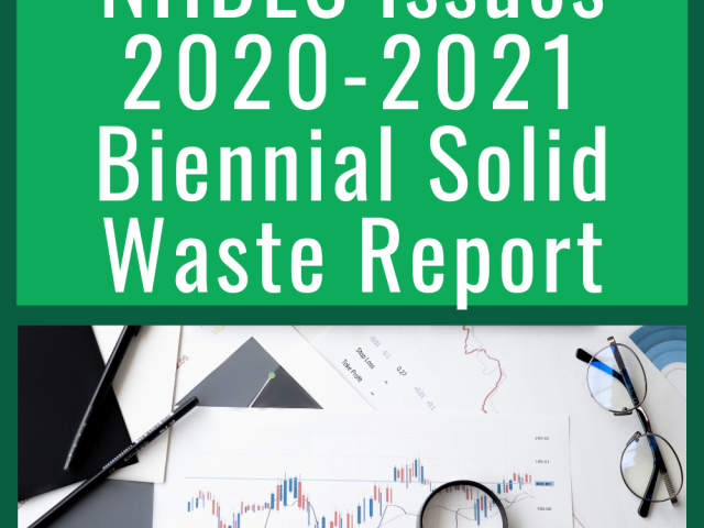 NHDES Issues 2020-2021 Biennial Solid Waste Report