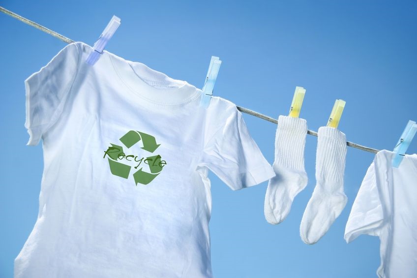 recycled tshirt clothesline