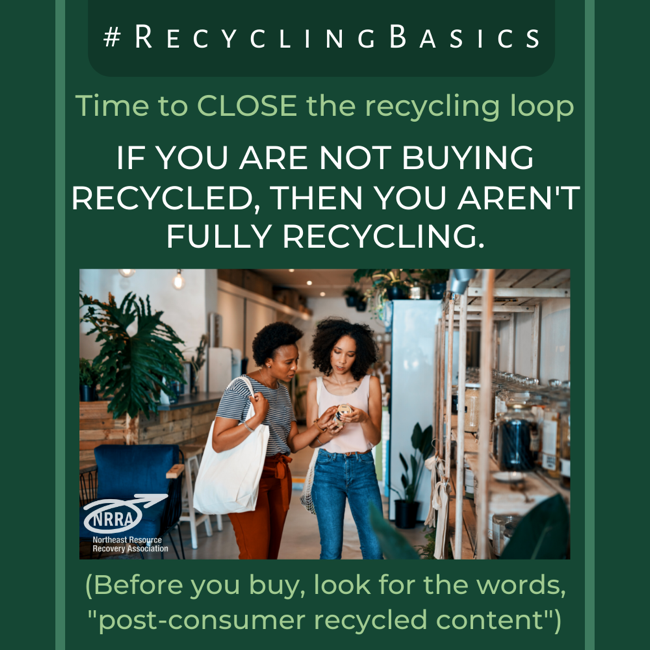 If You're Not Buying Recycled, You Aren't Fully Recycling with image of two Black women shopping