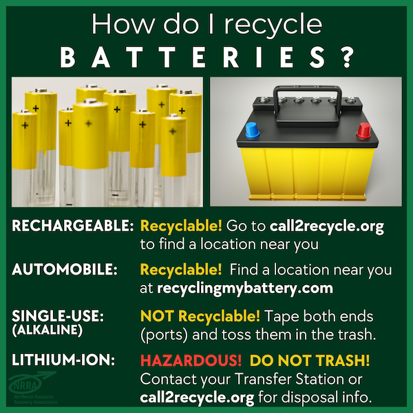 Learn Proper Care, Storage and Recycling for Batteries on National Battery  Day